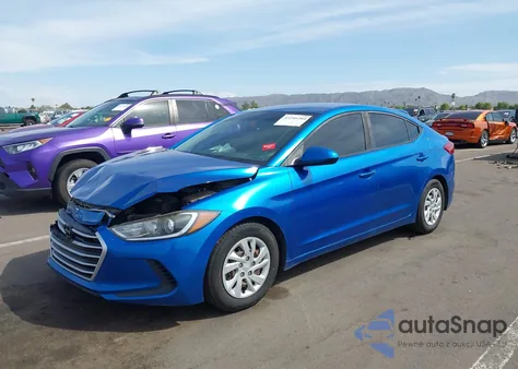 2017 Hyundai Elantra Se from USA, damaged, VIN 5NPD74LFXHH182664